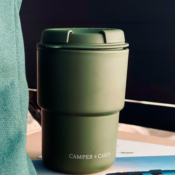 Camper and Cabin Double Walled Tumbler